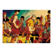 Pôster Slam Dunk Rukawa, Sakuragi, Haruko sem moldura 50x35cm