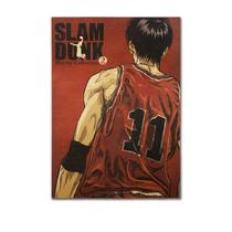 Pôster Slam Dunks Anime Art 51,5x36cm em papel