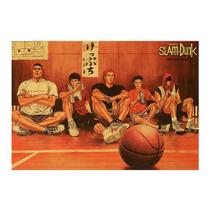 Pôster Slam Dunks Anime Art em papel 50,5x35cm