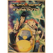 Pôster Space Dandy Vintage Anime Art 29,7 x 42 cm em papel