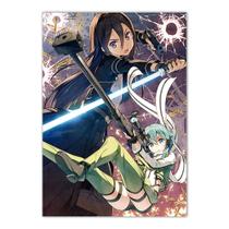 Pôster Sword Art Online Anime Art 30x40cm Papel 30g
