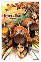 Pôster Trends International Attack on Titan Attack 37x57cm Pôster Trends International Attack on Titan Attack 37x57cm