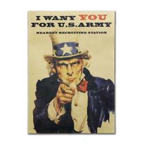 Pôster Uncle Sam Anime Art 51,5x36cm Papel 40g Pôster Uncle Sam Anime Art 51,5x36cm Papel 40g