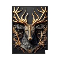 Pôster Vintage de Leão, Tigre e Onça - Arte de Parede para Quarto e Escritório