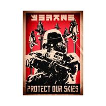 Pôster Vintage De Videogame Killzone Em Canvas Para Decoração De Parede Em Casa