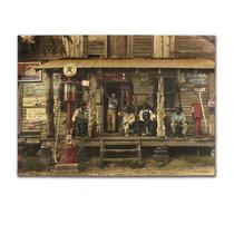 Pôster Vintage Roadside Store Retro Kraft Paper 51,5x36cm