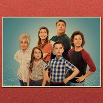 Pôster Young Sheldon, programa de TV, comédia familiar, impressão artística 42x30cm