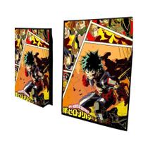 Pôsteres De Anime My Hero Academia Adesivos Kawaii De Papel Branco DIY Decoração De Quarto Para Café