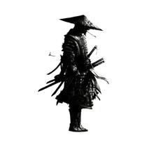 Pôsteres De Arte De Parede De Samurai Japonês Moderno, Preto E Branco, Impressões Para Homens,