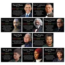 Pôsteres de decoração Arosche Black History Month 10 unidades 24x35cm Pôsteres de decoração Arosche Black History Month 10 unidades 24x35cm