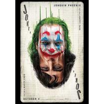 Pôsteres do Filme Coringa (Joker) 10 Artes MDF 3mm 28x40cm