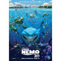 Pôsteres do Filme Procurando Nemo 3 Artes MDF 3mm 28X40cm