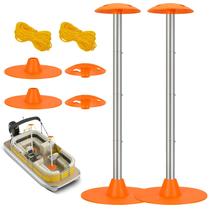 Postes de Suporte para Capa de Barco Tuszom Ajustáveis e Antiferrugem - Kit com 2