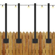 Postes Genéricos de Metal para Luces de Cuerda FRE-7782, 43 cm, para Exterior