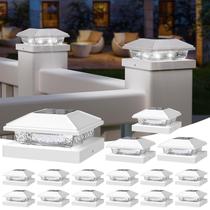 Postes solares NIORSUN Cool White Waterproof, pacote com 16 Postes solares NIORSUN Cool White Waterproof, pacote com 16