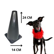 Postinho cone para cachorro educador sanitário pequeno Postinho cone para cachorro educador sanitário pequeno