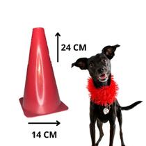 Postinho cone para cachorro educador sanitário pequeno