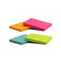 Postit Bloco Adesivo Liso 100 Folhas Cores Sortidas