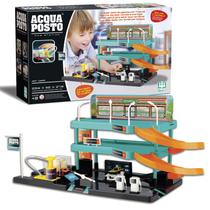 Posto De Gasolina Completo e Lava Rápido Rampa + 2 Carrinhos Posto De Gasolina Completo e Lava Rápido Rampa + 2 Carrinhos