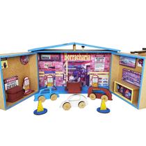 Posto De Gasolina Garagem Borracharia Estilo Maleta Madeira Posto De Gasolina Garagem Borracharia Estilo Maleta Madeira