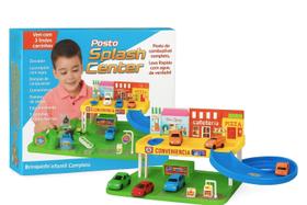 Posto De Gasolina Splash Center Lava Rápido - Lugo Brinquedo Posto De Gasolina Splash Center Lava Rápido - Lugo Brinquedo