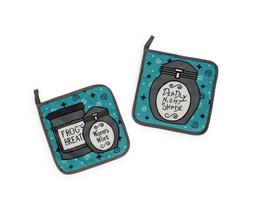Pot Holders Set Nightmare Before Christmas Jack & Sally