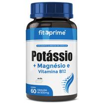 Potássio Magnésio Vitamina B12 Com 60 Cápsulas Fitoprime