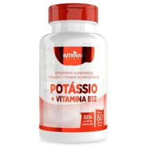 Potássio + Vitamina B12 60 capsulas 600mg Nutrivale