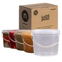 Pote 1.8L Lancheira 5 Pçs