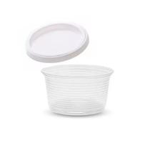 Pote 100ml Com Tampas 1000und Descartável - cristalcopo Pote 100ml Com Tampas 1000und Descartável - cristalcopo