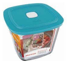 Pote 1,0L Facilita Vap Vidro Temperado Marinex Armazenamento