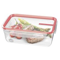 Pote 1,24L de Plástico Sanremo com Travas Coral