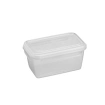 Pote 1l com 4 travas Laterais Alto Transparente