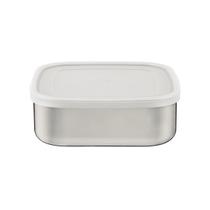 Pote 23Cm 3,6L Tramontina Marmita Aço Inox Quadrado Tampa