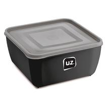 Pote 2,5L Marmita Quadrado Multiuso Armazenamento Alimentos Geladeira Pote 2,5L Marmita Quadrado Multiuso Armazenamento Alimentos Geladeira