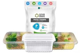 Pote 350ML GOURMAX Freeze & Microondas com 24 unidades Pote 350ML GOURMAX Freeze & Microondas com 24 unidades