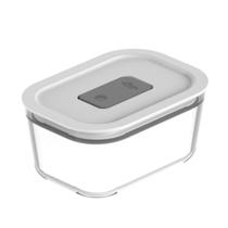 Pote 370ml Hermético Multiuso C/ Tampa Marmita Organizador Cozinha Geladeira Microondas Alimento - Ou