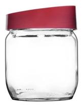Pote 425ml Zestglass Recipiente De Vidro Redondo Liso