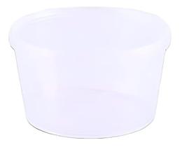 Pote 500ml com Lacre Redondo C/200 Un PraFesta Embalagem Plástica Descartável p/ Alimentos, Delivery, Doces Pote 500ml com Lacre Redondo C/200 Un PraFesta Embalagem Plástica Descartável p/ Alimentos, Delivery, Doces