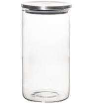 Pote 550ml Hermético De Vidro Com Tampa Em Metal