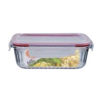 Pote 640ml Vidro Hermético Anel Vedação Canelado Pote 640ml Vidro Hermético Anel Vedação Canelado