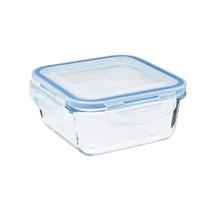 Pote 740ml De Vidro Tampa Transparente Hermético Mimo Style