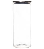 Pote 750ml Hermético De Vidro Com Tampa Em Metal Pote 750ml Hermético De Vidro Com Tampa Em Metal