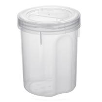 Pote Acoplado em Plástico Transparente com Tampa Rosca 2L - Nitron