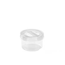 Pote Acoplado em Plástico Transparente com Tampa Rosca 500ml - Nitron