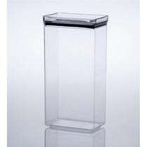 Pote Acrílico Hermético Lumini 2600ml Retangular Transparente Pote Acrílico Hermético Lumini 2600ml Retangular Transparente