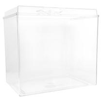Pote Acrílico Retangular 13,8 Litros Cereais Grãos Temperos