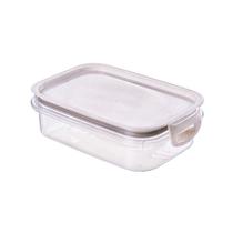 Pote Alimentos Hermético com Travas 500ml Plasútil Borracha Organização Comida Armazenamento Modular