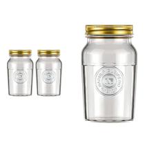 Pote Americano Vintage Retro Tampa Biscoito 1L Nadir 2Un