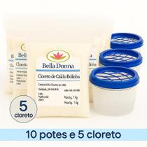 Pote Anti Mofo 10 + 5kg Cloreto De Cálcio Em Bolinhas